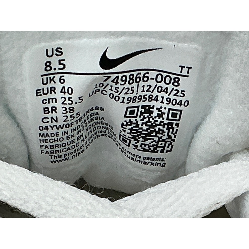 Nike Air Max Invigor Womens 8.5 White Pink Black Running Shoes - Picture 5 of 10